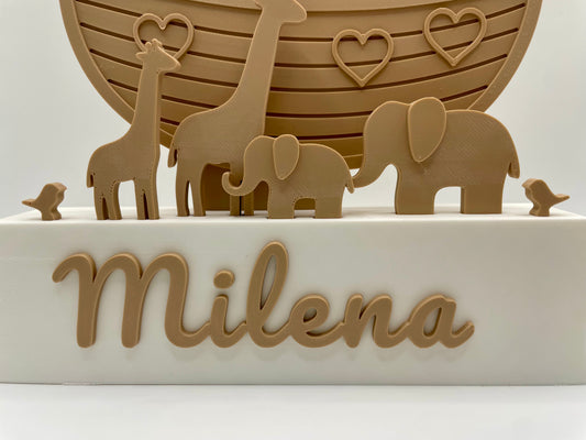 Taufgeschenk „Arche“ Personalisierbar