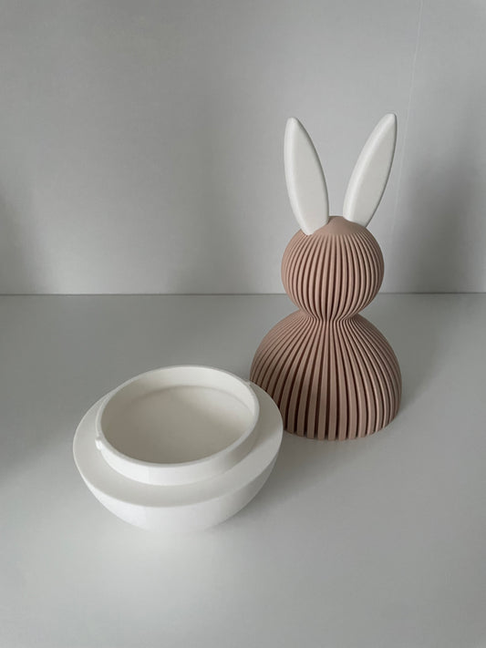 Deko-Hase "Loki" - Moderne Hasenfigur mit Aufbewahrungsfunktion