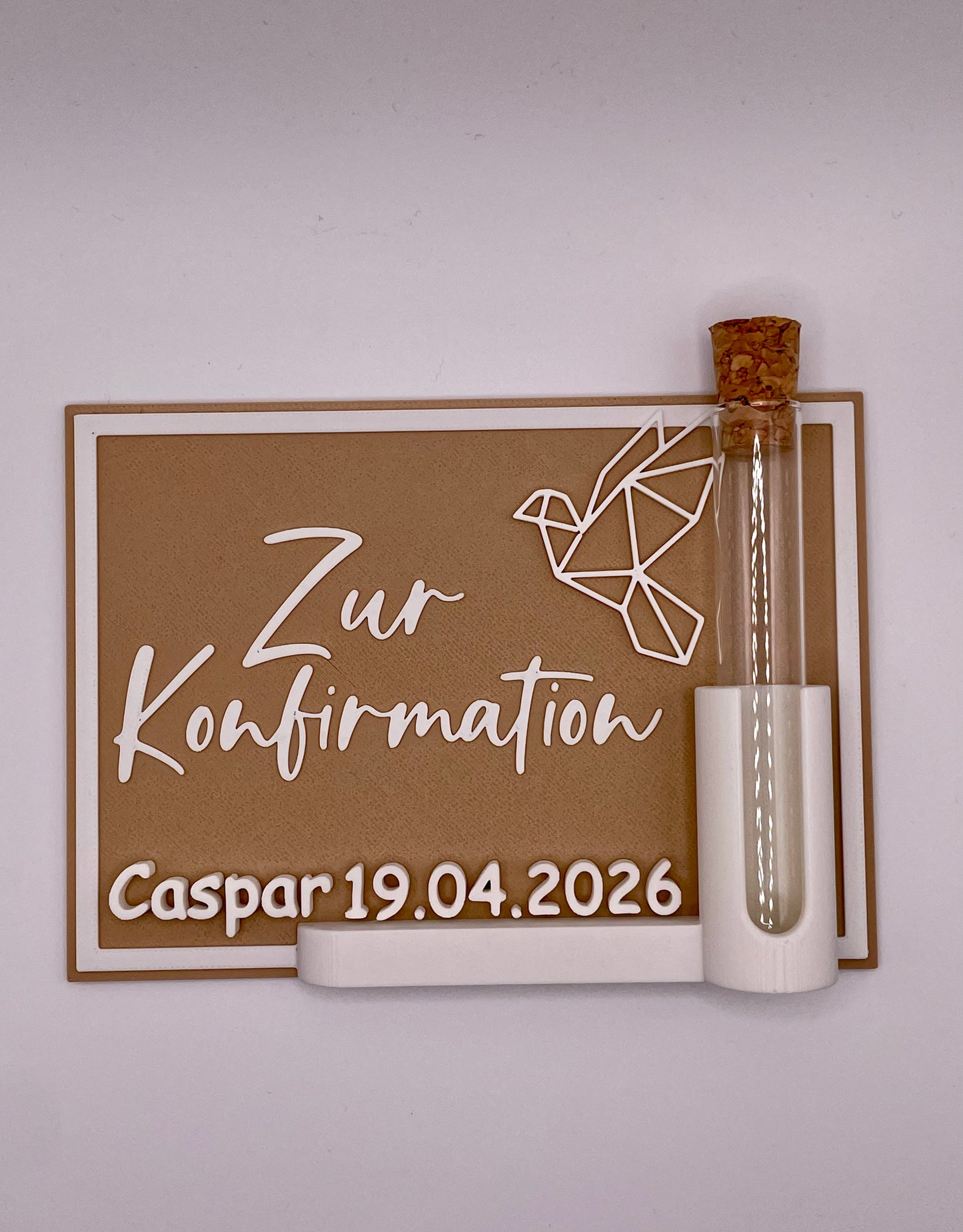 Geschenkschild personalisierbar