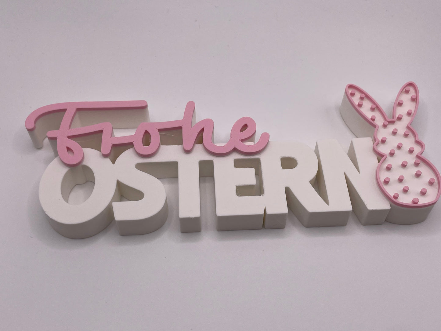 Frohe Ostern Schriftzug