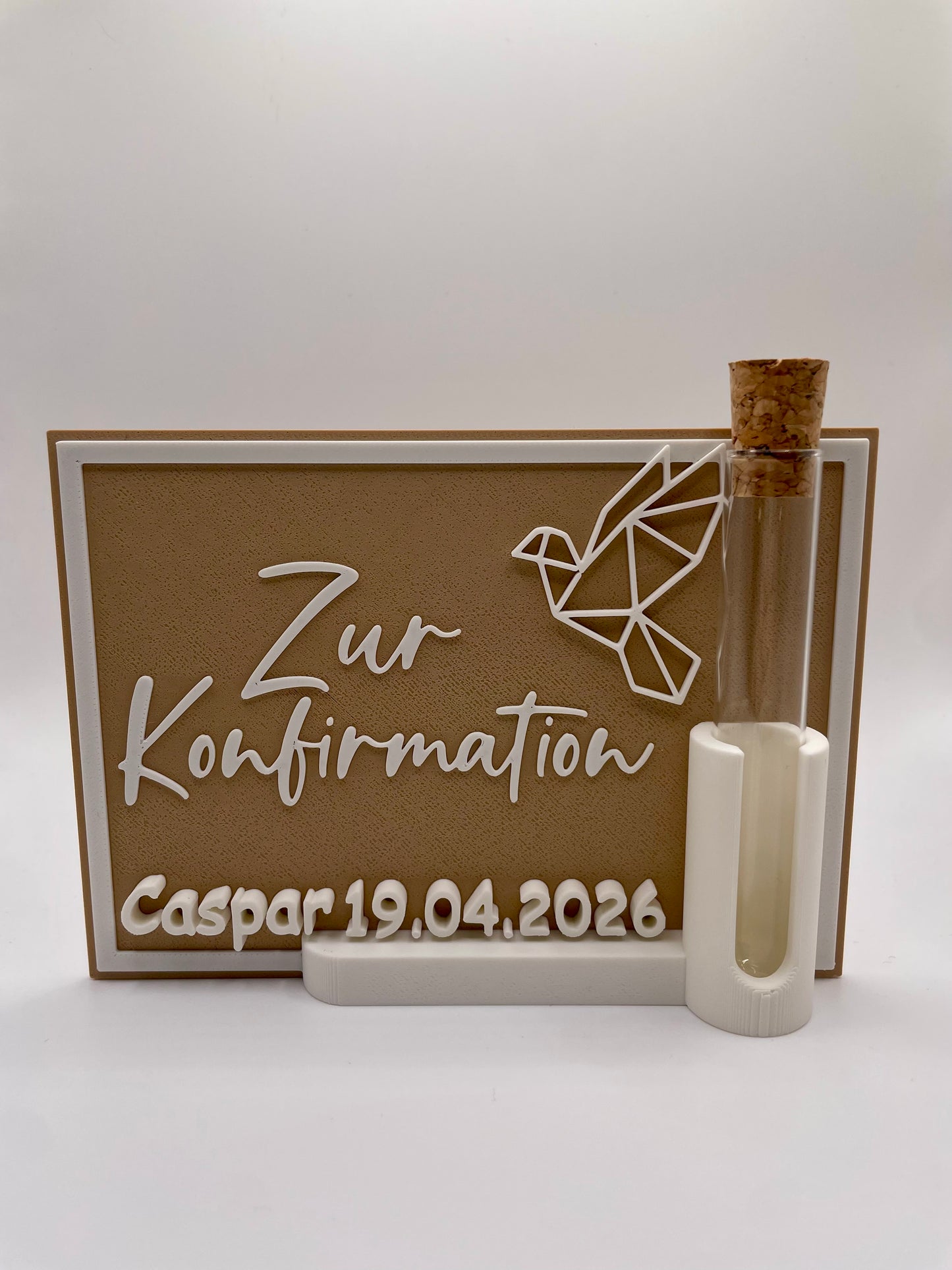 Geschenkschild personalisierbar