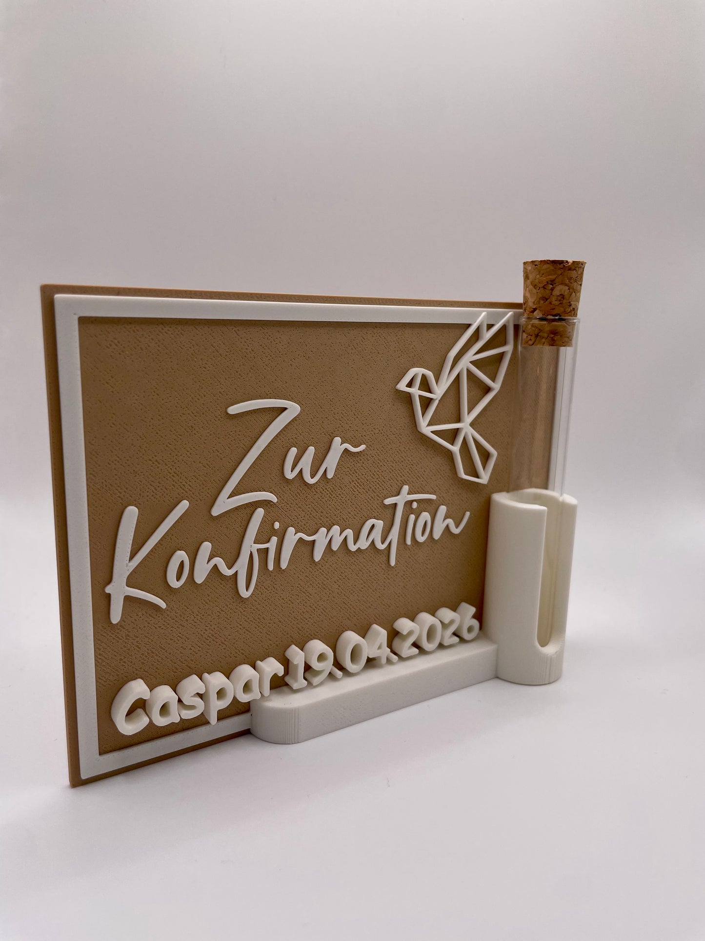 Geschenkschild personalisierbar