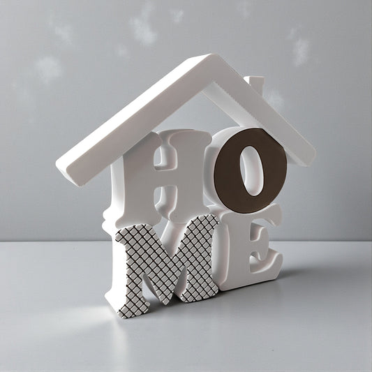 Dekorationsaufsteller „HOME“