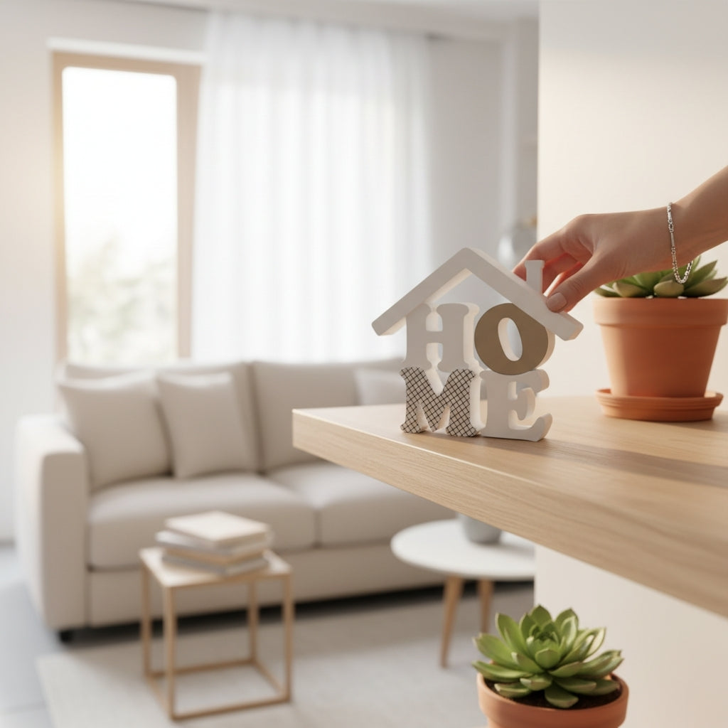 Dekorationsaufsteller „HOME“