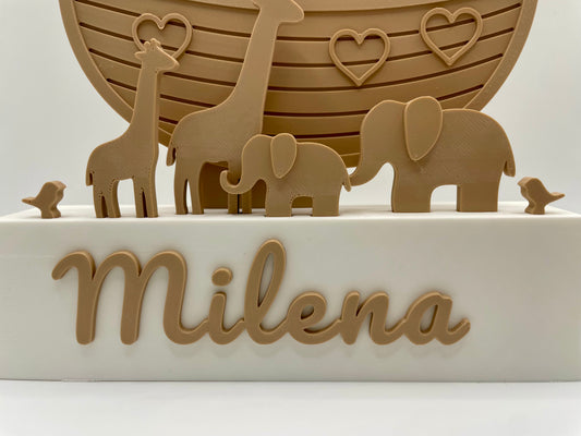 Taufgeschenk „Arche“ Personalisierbar
