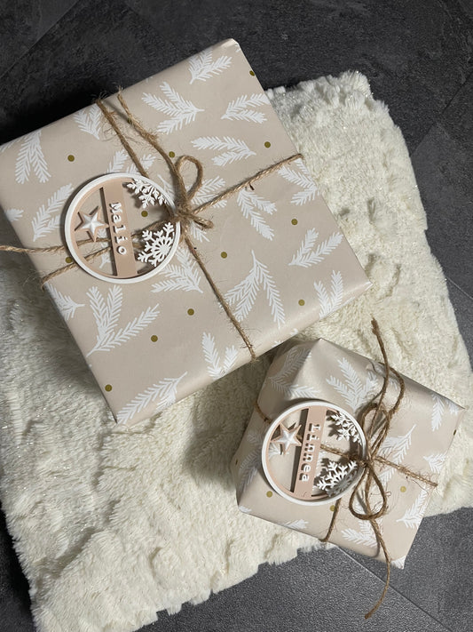 Personalisierbare Geschenkanhänger