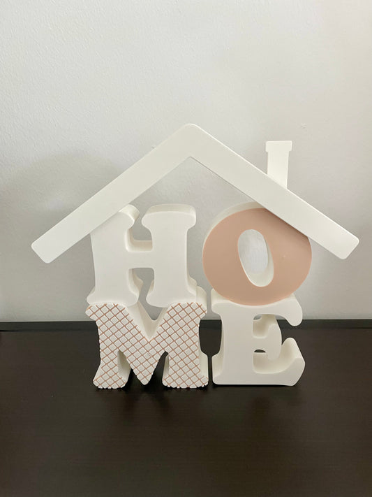 Dekorationsaufsteller „HOME“