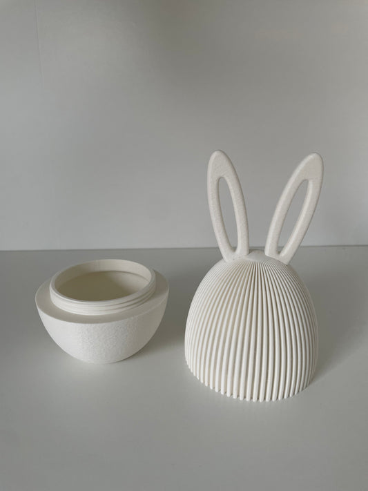 Deko-Ei "Nari" - Moderne Osterfigur mit Aufbewahrungsfunktion