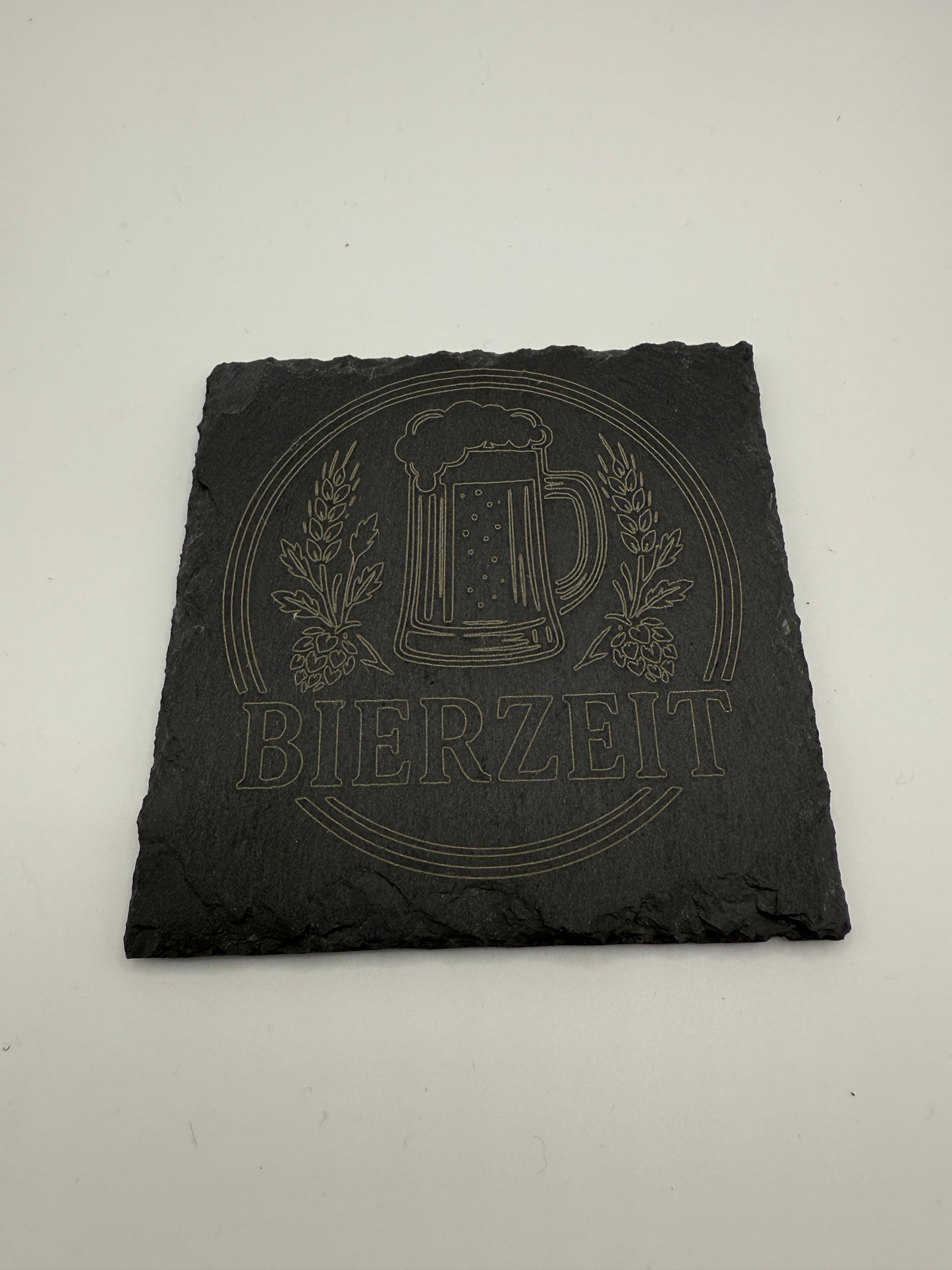 Personalisierter Schieferuntersetzer