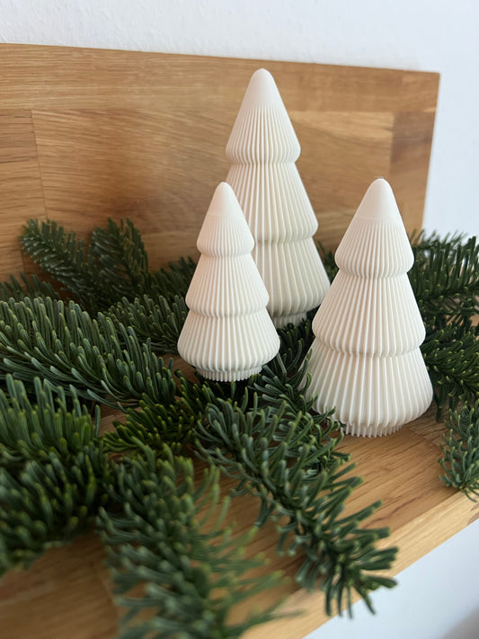 Weihnachtsbaum Modern Lunda – Deko-Set (3 Größen)