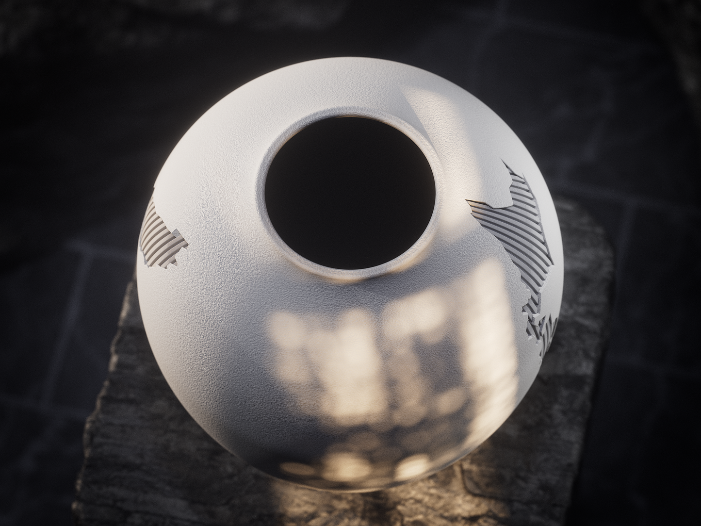 Kintsu Nihon Vase - Japanische Ästhetik trifft modernes Design